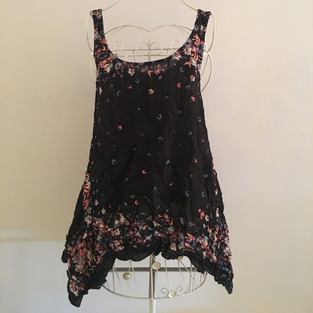 Free People floral tank! New!